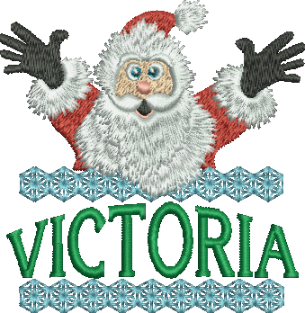 Surprise Santa Name - Victoria