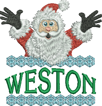 Surprise Santa Name - Weston