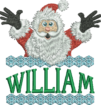 Surprise Santa Name - William