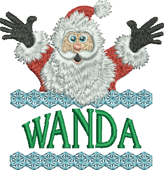 Surprise Santa Name - Wanda