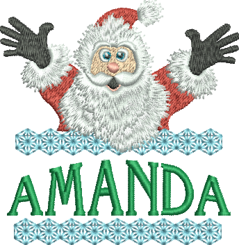 Surprise Santa Name - Amanda