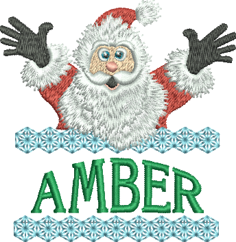 Surprise Santa Name - Amber