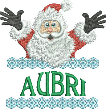 Surprise Santa Name - Aubri