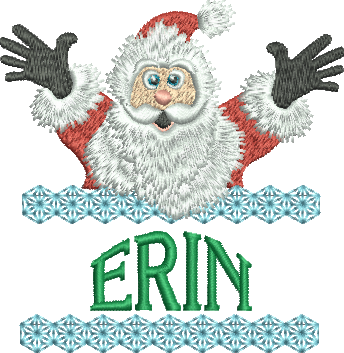 Surprise Santa Name - Erin