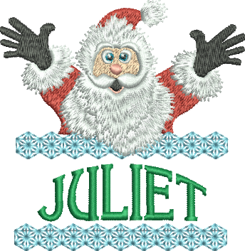 Surprise Santa Name - Juliet