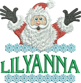 Surprise Santa Name - Lilyanna