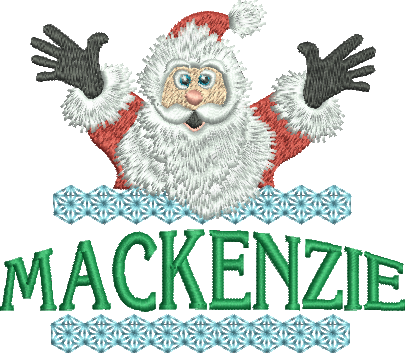 Surprise Santa Name - Mackenzie