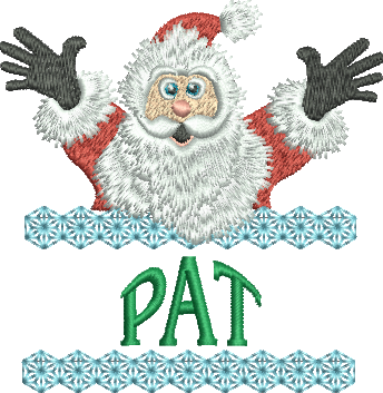 Surprise Santa Name - Pat