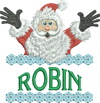 Surprise Santa Name - Robin