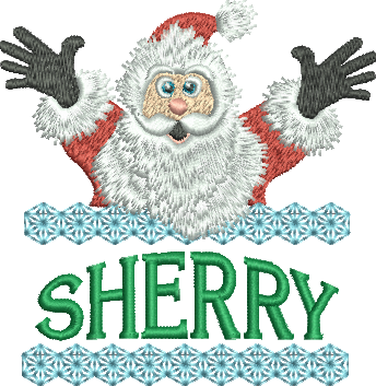 Surprise Santa Name - Sherry