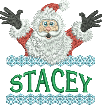 Surprise Santa Name - Stacey