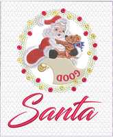 To Believe In Santa 8x12 Wall Hanging