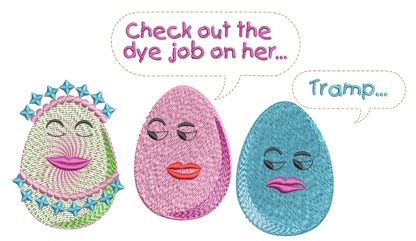 Easter Egg Humor 8x8