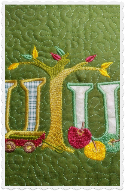 Autumn Joy Applique 6x6