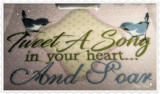 Tweet A Song Mug Mat 5x7