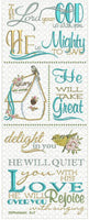 The Lord Your God Wall Hanging 6x10