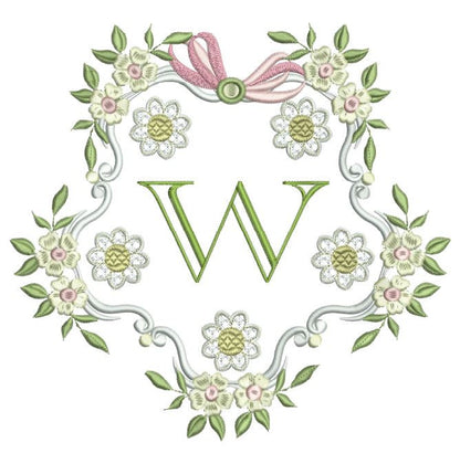 English Garden Alphabet 8x8